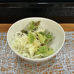 Chiyodazushi - 前菜のサラダ