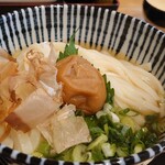 うどん処 福倉 - 冷やかけ　梅トッピング