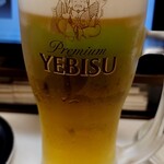 回転寿司みさき - 生ビール