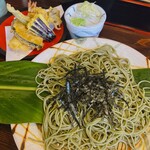 名代蕎麦処 美濃作 - 合盛天月桃蕎麦