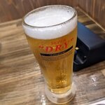 Shichirin Yakiniku Anan - 生ビール　スーパードライ290円