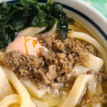 みうらうどん - 馬肉ほぐし