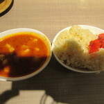 ホテル&スパ センチュリーマリーナ 函館 - チキンレッドカレー