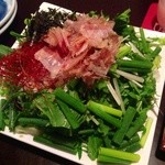 喜和美家 - Ｈ25.04　葱と水菜のとろとろサラダ