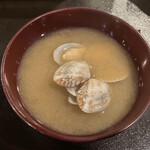 船宿 三浦屋 - あさりの味噌汁