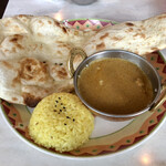 Aarti's Indian Cafe - 2022.8.30  ナンカレーＢセット