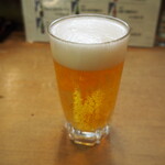 むさし乃 - 早朝おまかせセット（グラスビール）