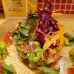 7FUKU - 野菜が旨いアボカドとイチヂクと海老のタルタル