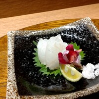 名古屋 栄 鮨 栄華 - ひらめお造り