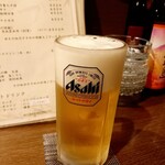 Kurumi - 生ビール 450円