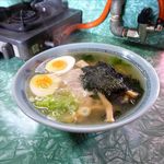 竹のこ食堂 - 塩ラーメン（600円）