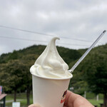 あいすの家 - 曇天でもソフトクリン！