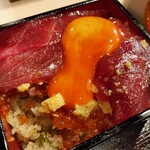 燗八 寛 - トロ〜りと流れ出る黄身の感じも絶妙で食欲そそるよね〜(〃∇〃)♫