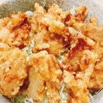 若鶏の唐揚げ丼