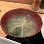 嵯峨 - 味噌汁