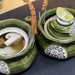 鱧と松茸の土瓶蒸し