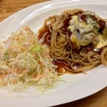 M - ミートボールパスタにチーズをトッピング