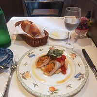 フリコトー - 20220916ウィークデーランチ(ベーコン風味のポテトを詰めた岩手県産鶏肉)