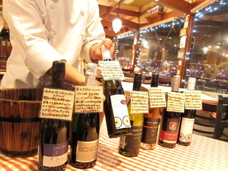 Porta Montare - こだわりのワイン達です。