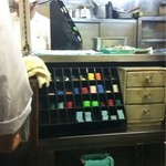 キッチン南海 - レジはオヤジさんの持ち場です！