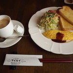 「モーニングセット」480円