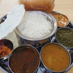 ルシ インドビリヤニ - ・South Indian Meals(Veg) 1250円