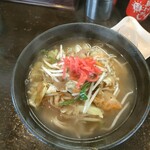 我達食堂 - 野菜ソバ¥840