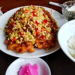 洪利 中華料理 - 料理写真:油淋鶏定食