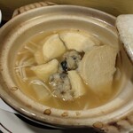 Hachinohenyushithihoteru - 虎鯖コース¥2.750(税込) 鯖のつみれお出汁で味わう、せんべい汁