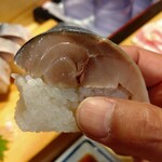Hachinohenyushithihoteru - 虎鯖コース¥2.750(税込) 700g級の厚肉の鯖！