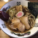手打麺 笑くぼ - らーめん(750円)