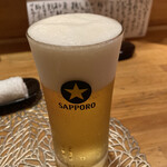 寄り処えーる - 生ビールで乾杯‼️