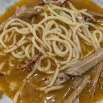 中華そば べんてん - 塩油そばスープ割