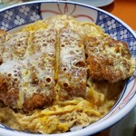 勝楽 - 上かつ丼のアップ