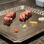 Innovative TEPPAN Watahan - ✿肉　レアとミディアムでお願い