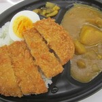 パン&カレー工房 - チキンカレー ＋ トッピング とんかつ