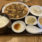 恵泉 - 麻婆豆腐ランチ1300円（相方）