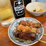 Yakitori Don - はらみ、もも、上レバー