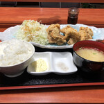 黒酢チキン南蛮定食 たかもとや - 唐揚げ定食/¥780