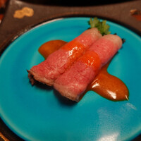 北新地しゃぶしゃぶすき焼き きらく - 宮崎牛のローストビーフ