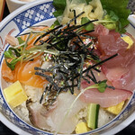 Tenpura To Sushi Kojima - 海鮮ひつまぶし～鯛出汁付き～