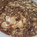 胡桃茶家 - 麻婆豆腐のアップ