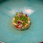 sio AOYAMA - こはだの生タルタルドライトマトのスープ