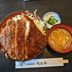 明治亭 - ロース ソースかつ丼 1590円