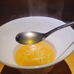 隼 - 上湯麺のスープ
