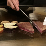 八重洲 steak & seafood 鉄板焼き 一心 - 