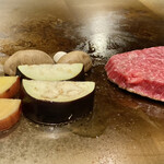 八重洲 steak & seafood 鉄板焼き 一心 - 