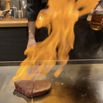 八重洲 steak & seafood 鉄板焼き 一心 - 