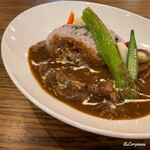 BRASSERIE Bord de mer - 県産牛すじ赤ワイン煮込カレー