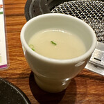 松庵 韓菜房 - スープ